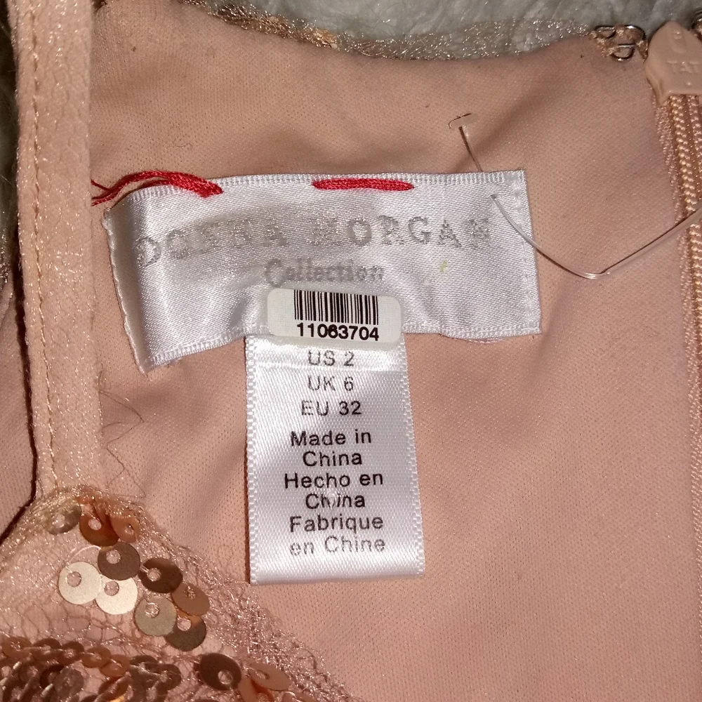 Donna Morgan Tiffany Sequin Gown Size 2